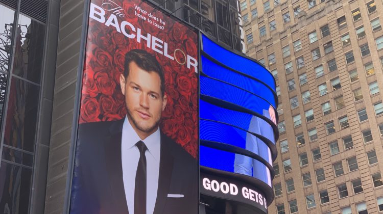 Photo on billboard in New York City.
