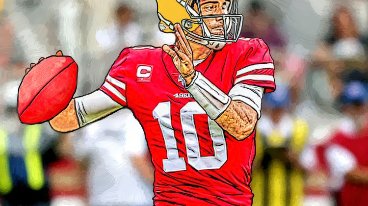 Jimmy Garoppolo of the 49ers