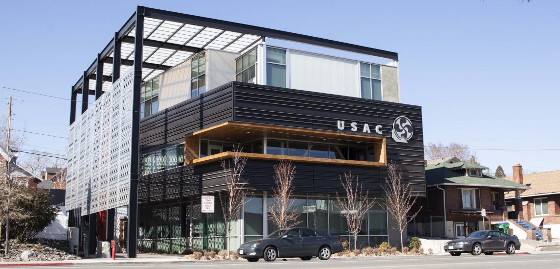USAC building on Virginia Street