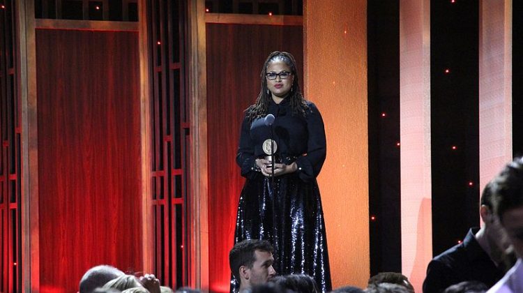 Director Ava DuVernay of “13th” accepting her award during The 76th Annual Peabody Awards Ceremony