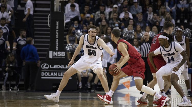 Will Baker on defense.